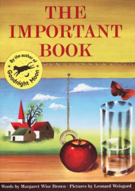 Title: The Important Book, Author: Margaret Wise Brown