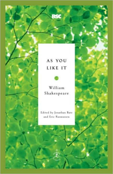 As You Like It (Modern Library Royal Shakespeare Company Series)