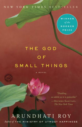 The God Of Small Thingspaperback - 