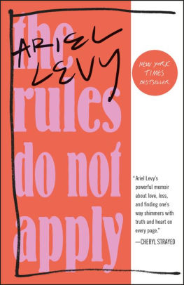 The Rules Do Not Apply A Memoirpaperback - 