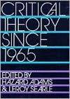 Title: Critical Theory Since 1965 / Edition 1, Author: Hazard Adams