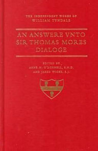 Title: Answere vnto Sir Thomas More's Dialoge, Author: William Tyndale