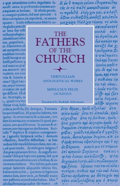 Apologetical Works; Octavius