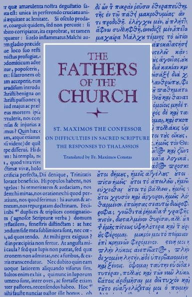 On Difficulties in Sacred Scripture: The Responses to Thalassios