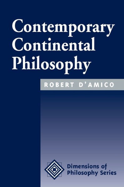 Contemporary Continental Philosophy / Edition 1