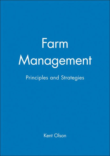 Farm Management: Principles and Strategies / Edition 1