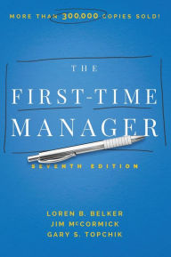 Download e-books amazon The First-Time Manager 9781400233588 by Jim McCormick