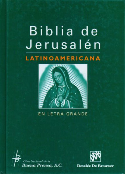 Biblia De Jerusalen Latinoamericana En Letra Grande