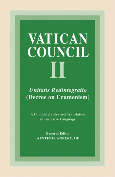 Unitatis Redintegratio: Decree on Ecumenism