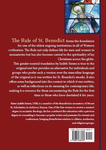St. Benedict's Rule: An Inclusive Translation and Daily Commentary