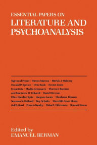 Title: Essential Papers on Literature and Psychoanalysis, Author: Emanuel Berman