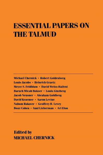 Essential Papers on the Talmud