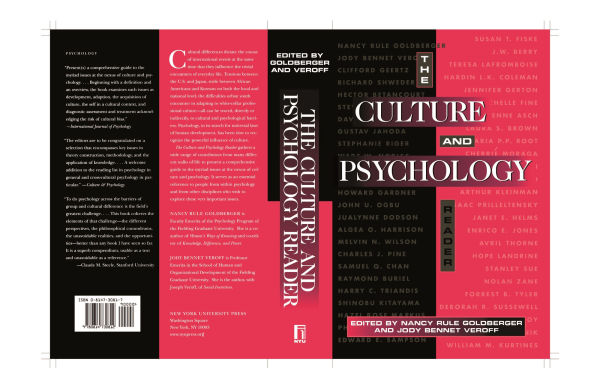The Culture and Psychology Reader / Edition 1