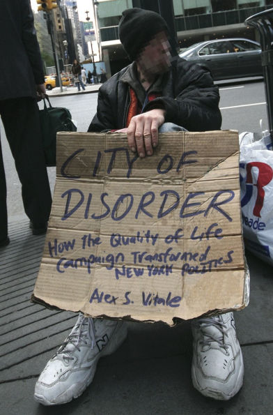 City of Disorder: How the Quality Life Campaign Transformed New York Politics