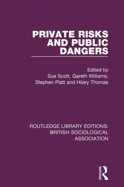 Private Risks and Public Dangers
