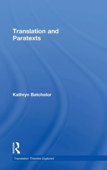 Translation and Paratexts