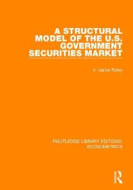 Title: A Structural Model of the U.S. Government Securities Market, Author: V. Vance Roley