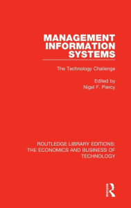 Title: Management Information Systems: The Technology Challenge, Author: Nigel F. Piercy