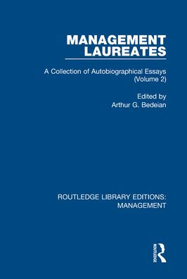 Management Laureates: A Collection of Autobiographical Essays (Volume 2)