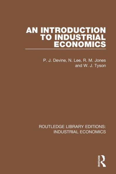 An Introduction to Industrial Economics