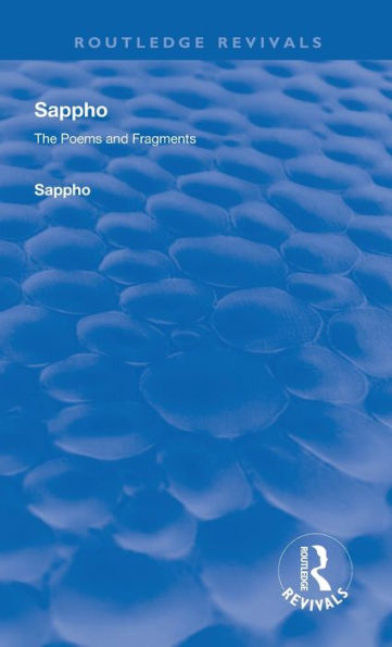 Revival: Sappho - Poems and Fragments (1926)