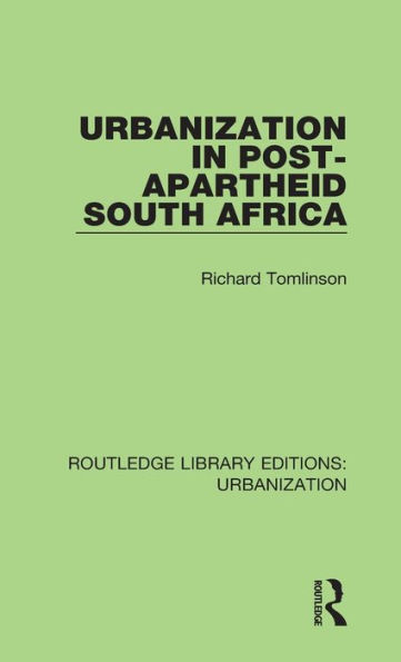 Urbanization in Post-Apartheid South Africa