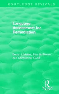 Title: Language Assessment for Remediation (1981), Author: David J Muller
