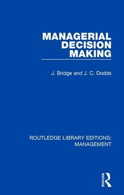 Managerial Decision Making / Edition 1