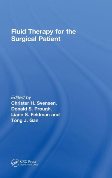 Fluid Therapy for the Surgical Patient