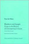 Title: Blindness and Insight: Essays in the Rhetoric of Contemporary Criticism / Edition 2, Author: Paul De Man