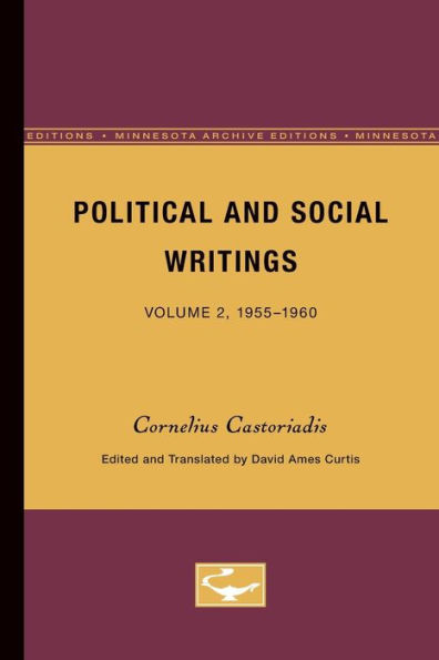Political and Social Writings: Volume 2, 1955-1960