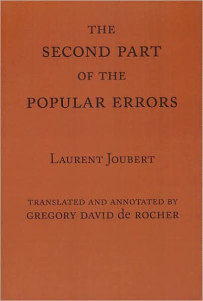 The Second Part of the Popular Errors / Edition 1