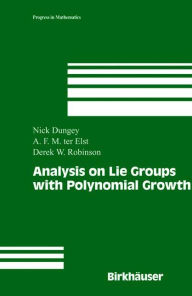 Title: Analysis on Lie Groups with Polynomial Growth, Author: A.F.M. (Tom) ter Elst