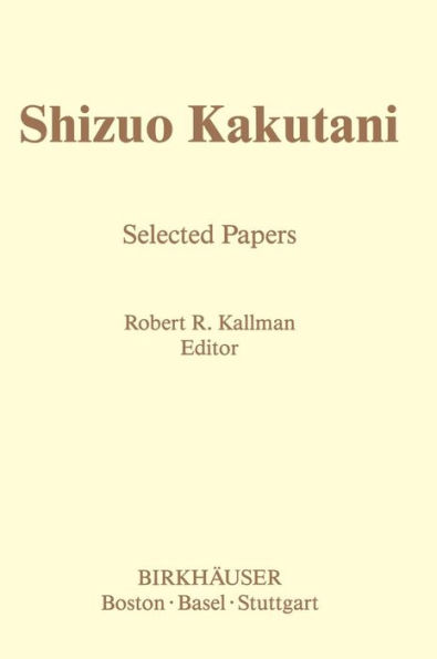 Shizuo Kakutani: Selected Papers