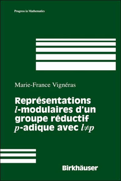 Representations modulaires des groupes reductifs p-adiques. Representations cuspidales de GL(n) / Edition 1