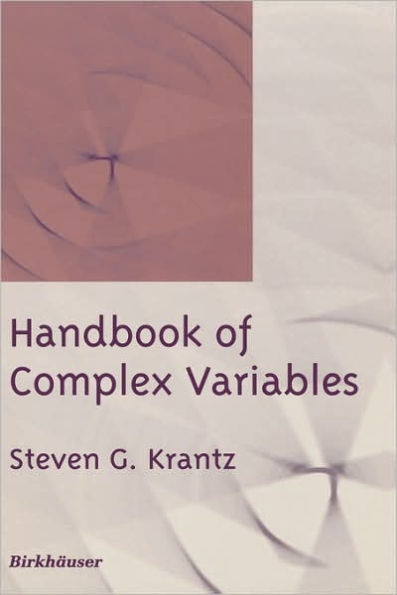 Handbook of Complex Variables / Edition 1