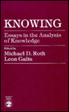Knowing: Essays in the Analysis of Knowledge