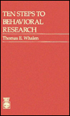 Title: Ten Steps to Behavioral Research, Author: Thomas E. Whalen