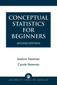 Title: Conceptual Statistics for Beginners, Author: Isadore Newman