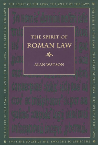 The Spirit of Roman Law