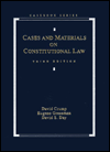 Title: Cases and Materials on Constitutional Law / Edition 3, Author: David Crump