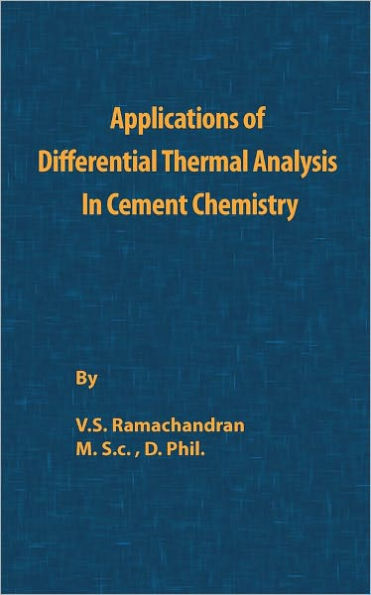 Application of Differential Thermal Analysis in Cement Chemistry