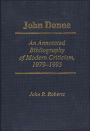 John Donne: An Annotated Bibliography of Modern Criticism, 1979/1995