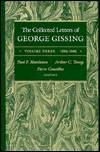 Title: The Collected Letters of George Gissing Volume 3: 1886-1888, Author: George Gissing