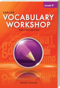 Title: Vocabulary Workshop, Level F, Author: Shostak