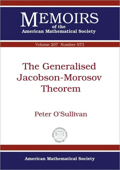 The Generalised Jacobson-Morosov Theorem