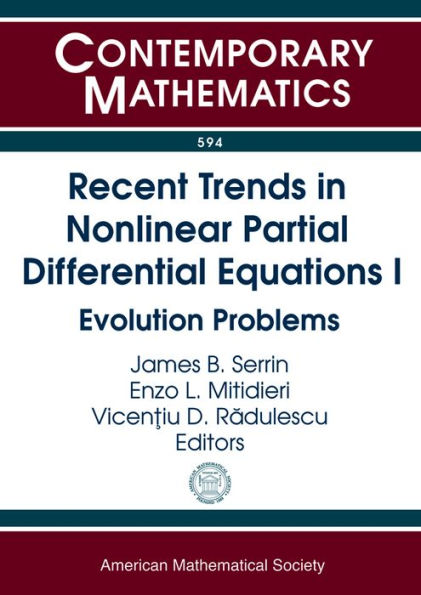 Recent Trends in Nonlinear Partial Differential Equations I