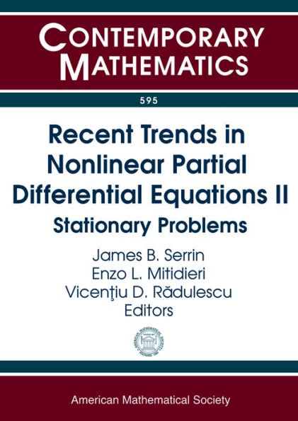 Recent Trends in Nonlinear Partial Differential Equations II