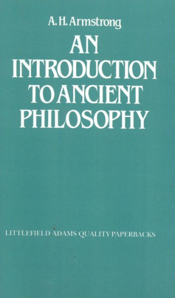 An Introduction to Ancient Philosophy / Edition 1