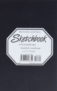 Title: Small Sketchbook (Kivar, Black): Black, Author: Watson-Guptill